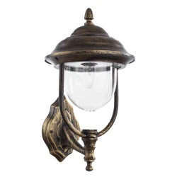 Фото Уличный настенный светильник Arte Lamp BARCELONA A1481AL-1BN