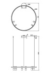 Фото 3 Подвесной светильник Maytoni MOD102PL-L42BK