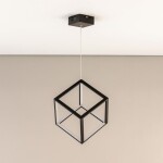 Фото 1 CL719201 Куб Черный Св-к Подвес, LED 30W*4000K