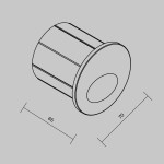 Фото 2 Подсветка для лестниц Outdoor O015SL-L3W3K