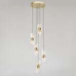 Фото 3 Подвесной светильник MD23001022-5A gold