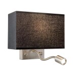 Фото 5 CL704301 Декарт Хром.Мат+Черный Св-к Настенный