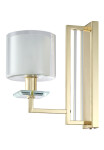 Фото 5 Бра Crystal Lux NICOLAS AP1 GOLD/WHITE