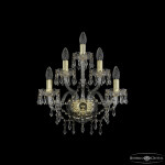 Фото 2 Бра хрустальные 1403B/2+2+1/160 G