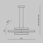 Фото 7 Подвесной светильник Maytoni MOD163PL-L38B4K