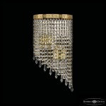 Фото 1 Бра хрустальные 83401BR/20IV-43 G Drops Bohemia Ivele Crystal