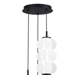 Фото 1 SL6121.403.03 Светильник подвесной ST-Luce Черный/Белый LED 3*7,5W 3000K TALISMAN