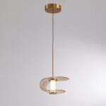 Фото 2 Подвесной светильник MD24020901-1A gold/cognac