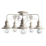 Фото Потолочная люстра Arte Lamp SAILOR A4524PL-5WG