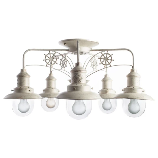 Фото Потолочная люстра Arte Lamp SAILOR A4524PL-5WG