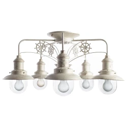 Фото Потолочная люстра Arte Lamp SAILOR A4524PL-5WG