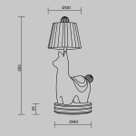 Фото 4 Настольный светильник Maytoni MOD377TL-L5W3K