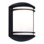 Фото 3 SL076.401.01 Светильник уличный настенный ST-Luce Черный/Белый E27 1*60W AGIO