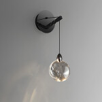 Фото 4 Настенный светильник MT9176-1WB pearl black