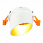 Фото 4 ST214.508.01 Св-к встр. Белый GU10 1*50W  IP20 L68xW68xH68 220V Без ламп Встраиваемые светильники