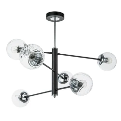 Фото Люстра на штанге Arte Lamp SEGIN A3566PL-6BK