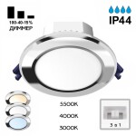 Фото 4 CLD008111V Акви Хром Св-к Встр. 7W*Мульти