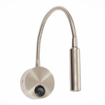 Фото 1 ST653.131.01 Светильник настенный ST-Luce Никель/Никель LED 1*3W 3000K Настенные светильники