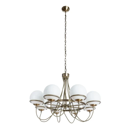 Фото Подвесная люстра Arte Lamp BERGAMO A2990LM-8AB