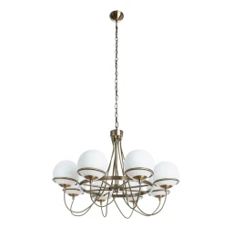 Фото Подвесная люстра Arte Lamp BERGAMO A2990LM-8AB