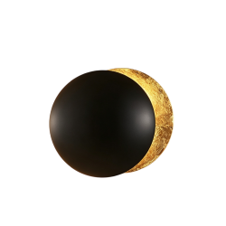 Фото Настенный светильник F098/D250 Black/Gold 