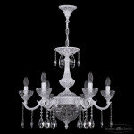 Фото 3 Люстра хрустальная AL78101P/6/175 A WMN P Clear/M-1F Bohemia Ivele Crystal