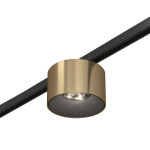 Фото 3 ST669.346.05 Магнитный трековый светильник Латунь LED 1*5W 4000K 350Lm Ra>90 36° IP20 D60xH38 24V SUPER5