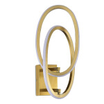 Фото 1 SL6505.211.25 Бра ST-Luce Золотистый/Золотистый LED 1*25W 4000K АБРА