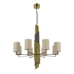 Фото 3 SL1638.303.08 Светильник подвесной ST-Luce Латунь/Серый E14 8*42W ГЛОРИА