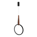 Фото 3 SL6131.403.12 Светильник подвесной ST-Luce Черный/Черный, Терракотовый LED 1*12W 4000K SHAPE