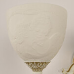 Фото 1 Бра с костяным фарфором AL7801B10/2/175 A WMG P1 U Angel Bohemia Ivele Crystal