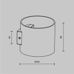 Фото 2 Настенный светильник (бра) Technical C066WL-01MG
