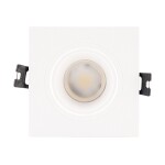 Фото 3 ST906.518.01_3 Светильник встраиваемый со сменным модулем ST-Luce белый/прозрачный LED 1*5.6W 4000K Встраиваемые светильники