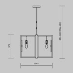 Фото 3 Подвесной светильник Maytoni MOD099PL-06G