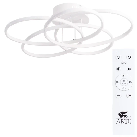 Фото Потолочная люстра Arte Lamp POLLI A2521PL-5WH