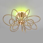 Фото 2 CL224A172 SALMA Смарт Золото Люстра