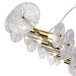 Фото 1 SL1657.213.08 Люстра подвесная ST-Luce Золотистый/Прозрачный E14 8*40W ФЛЕРО