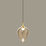 Фото 1 Подвесной светильник MD24001012-1A brass/champagne
