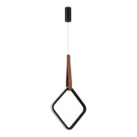 Фото 3 SL6131.423.12 Светильник подвесной ST-Luce Черный/Черный, Терракотовый LED 1*12W 4000K ШЕЙП