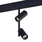Фото 2 ST808.446.16 Магнитный трековый светильник Черный LED 1*16W 4000K 1 200Lm Ra>90 36° IP20 D45xH240 48 SKYLINE 48