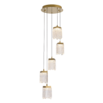 Фото 2 Подвесной светильник MD25020403-5A2 Satin gold, LED/25.4W, 3000K dimmable
