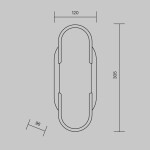 Фото 1 Настенный светильник (бра) Maytoni MOD099WL-01G3