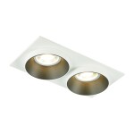 Фото 2 ST206.528.02 Св-к встр. Белый GU10 2*50W  IP20 L175xW92xH38 220V Без ламп Встраиваемые светильники