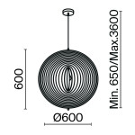 Фото 3 Подвесной светильник Maytoni MOD197PL-01W2