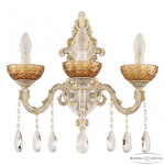 Фото 1 Бра хрустальные AL7901B15/3/175 A WMG P Amber/M-1F Bohemia Ivele Crystal