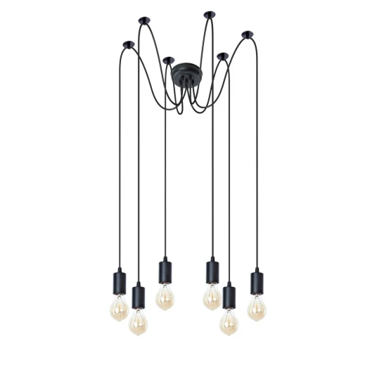 Фото Подвесная люстра Arte Lamp BENDER A4322SP-6BK