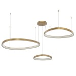 Фото 2 CL756A092 GENKA Золото Смарт Люстра