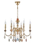 Фото 3 Люстра Crystal Lux MERCEDES SP6 GOLD/COLOR
