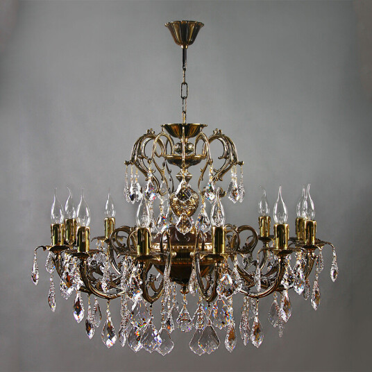 Фото 8888/12 PB New Leaf Люстра