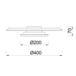 Фото 1 9003 Потолочный светильник TINA